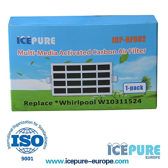 Icepure Filtre à air adapté à Bauknecht Microban HYG001 / 481248048173 Icepure Filtre à air adapté à Bauknecht Microban HYG001 / 481248048173